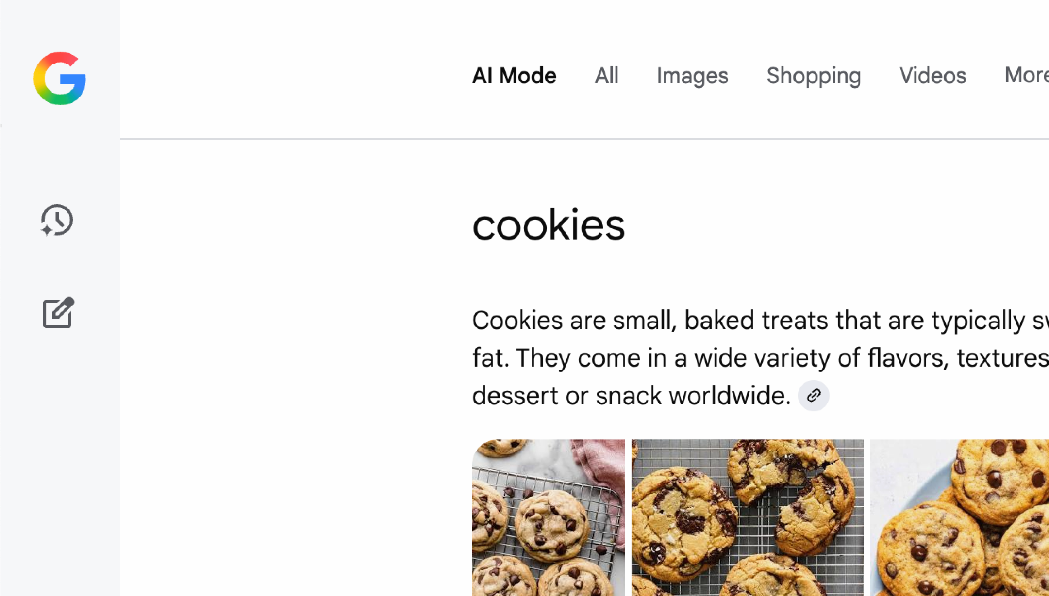 A visual representation highlighting the build from white principle